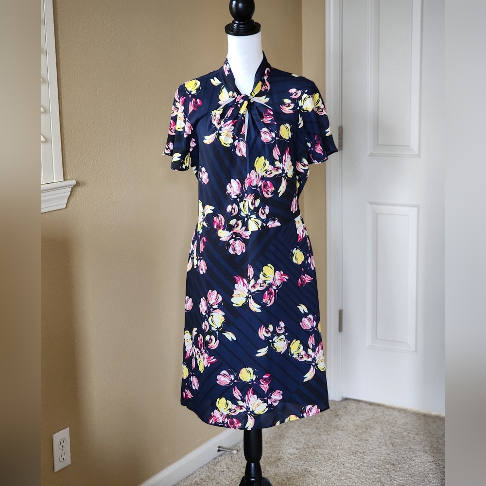 Banana Republic flower dress size 10